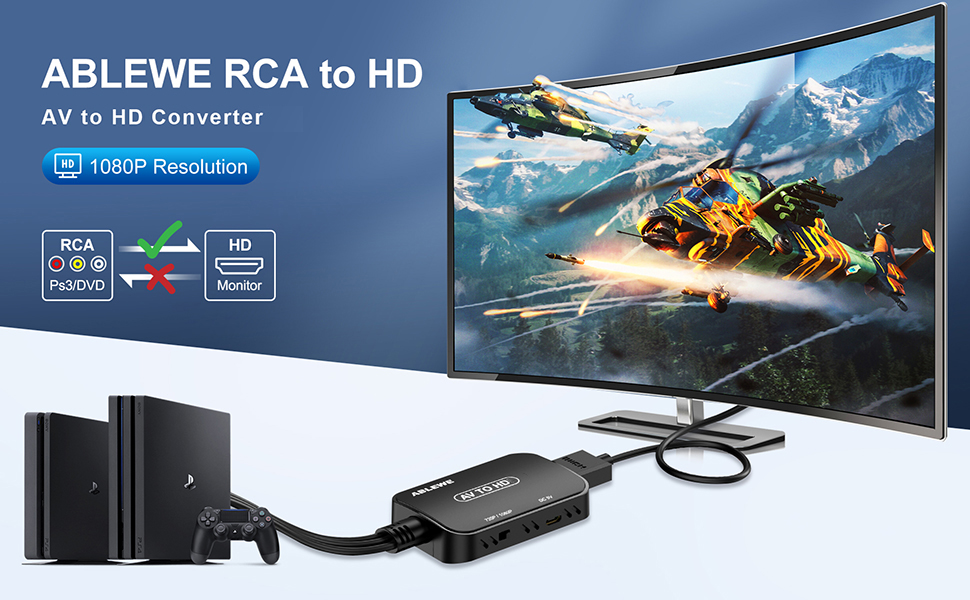 AV to HDMI Converter