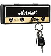 Pluginz - Marshall JCM800 Jack Rack 2.0 - Includes 4 Guitar Plug Keychains Black/Gold