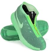 Zbyoujer Waterproof Rain Shoe Covers, Silicone Overshoes with Zipper Non-slip Galoshes for Men an...
