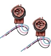 Zosgrew 2 PCS 3157 Bulb Socket, Turn Signal/Tail Light/Brake Light Harness Socket Adapter Pigtail...