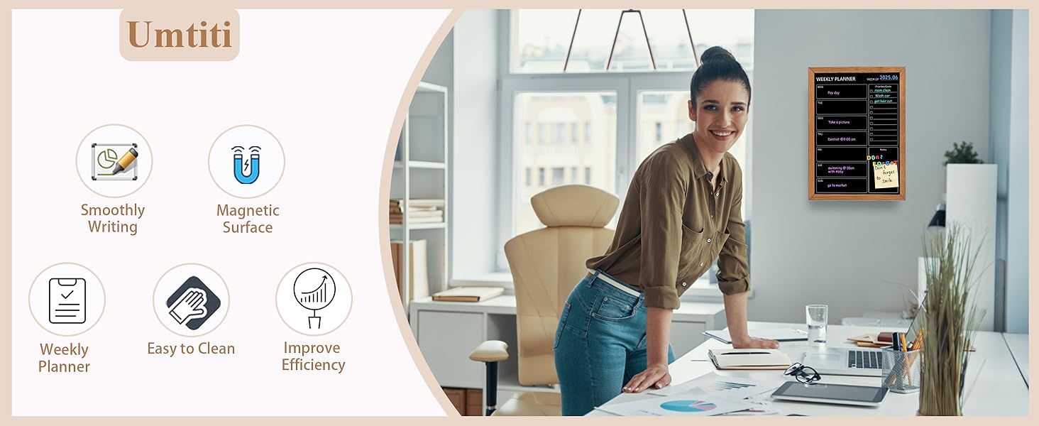 Blackboard Magnetic Surface Blackboard Calendar Chalkboard Blackboard