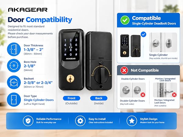 akagear door lock