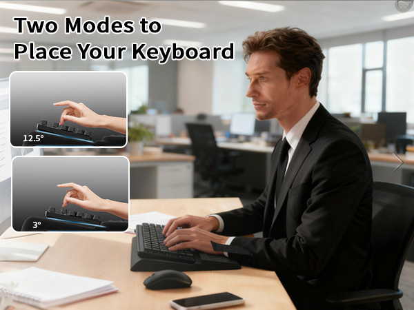 Two Modes to Place Your Keyboard