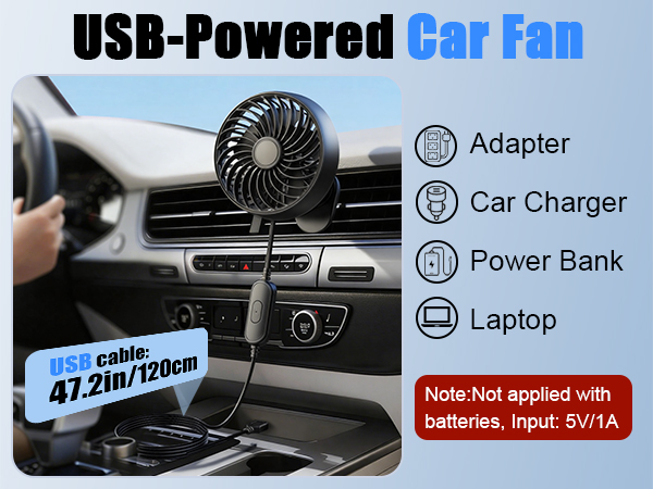 plug in fan for car