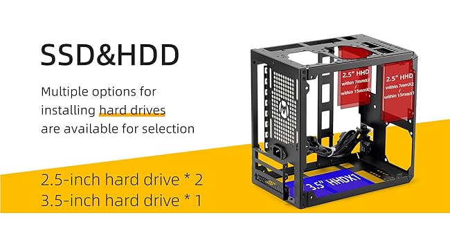 SSD and HDD