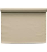 MY DRAP Washable and Reuseable Cloth Placemat - 17.7 x 12.6 in (12 Per Roll, Cotton Sand)