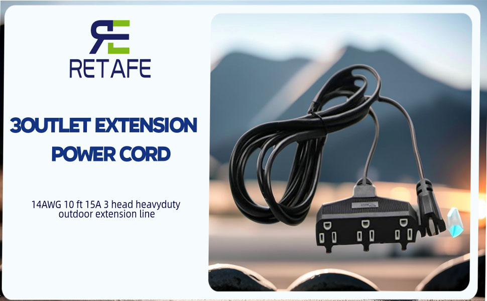 14AWG power extension cord
