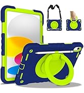 iPad 10th Generation Case 2022 iPad 10.9 inch Case, iPad 10 Case Shockproof Rugged Protective iPa...