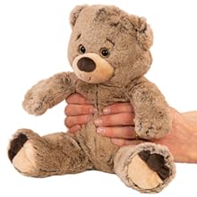 Squeeze the Teddy bear to make him talk