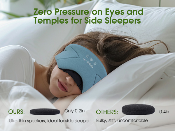 bluetooth eye mask with headphones