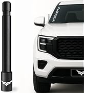 EcoAuto 5'' Universal Short Stubby Truck Antenna — Anti Theft &amp; Carwash Safe — Truck Accessories ...