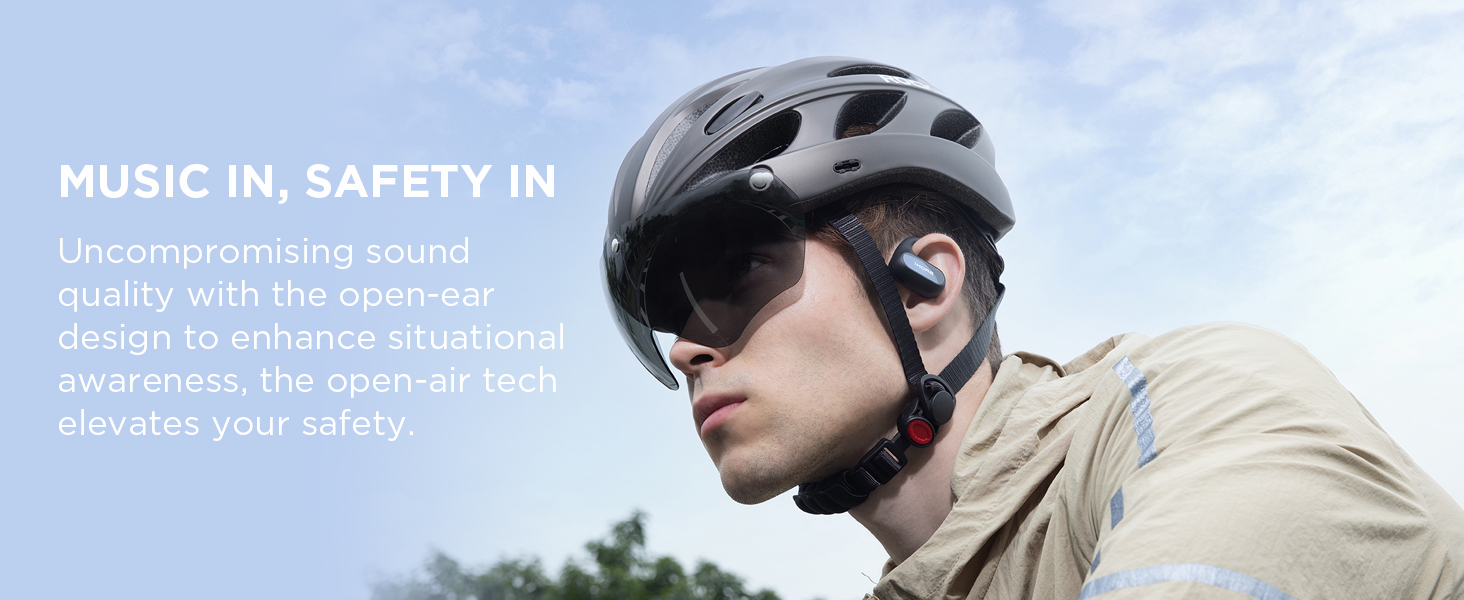 headphone wireless 1More S30 Fit SE bluetooth earbud microphone over android earphones open mic