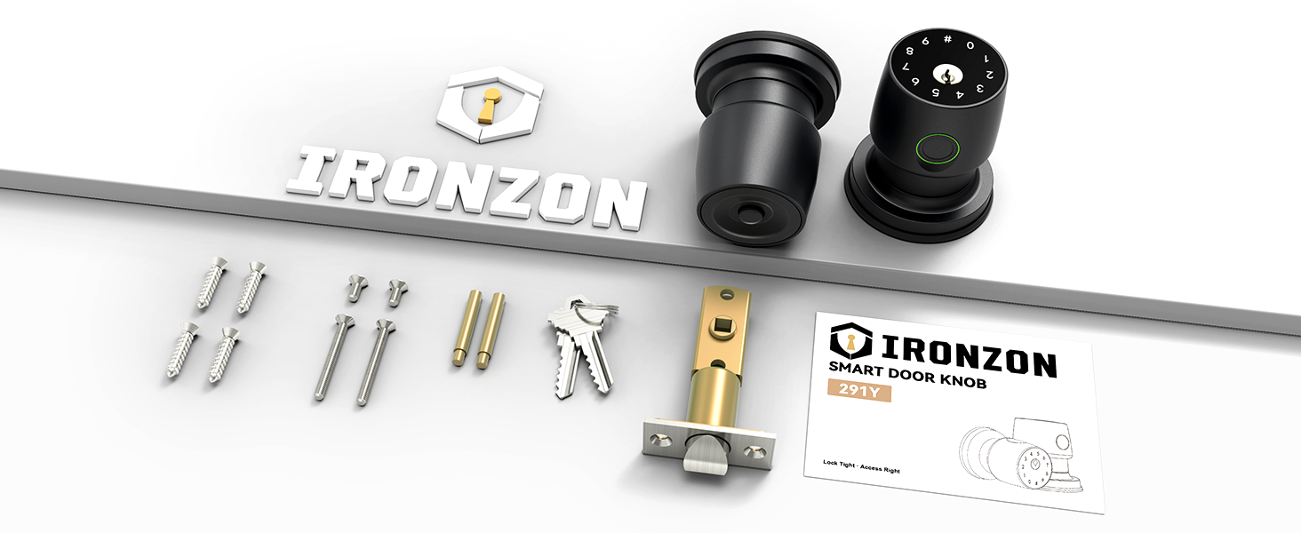 finger print door knob