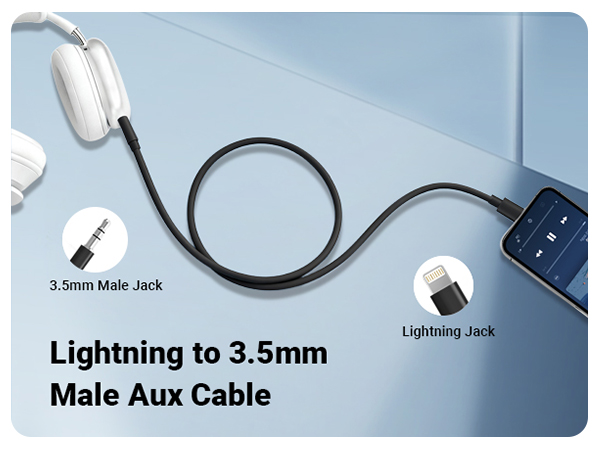 aux to lightning cable