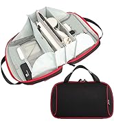 FYY Electronic Organizer, Portable Cable Organizer Travel Accessories Tech Bag Carry Case Pouch W...