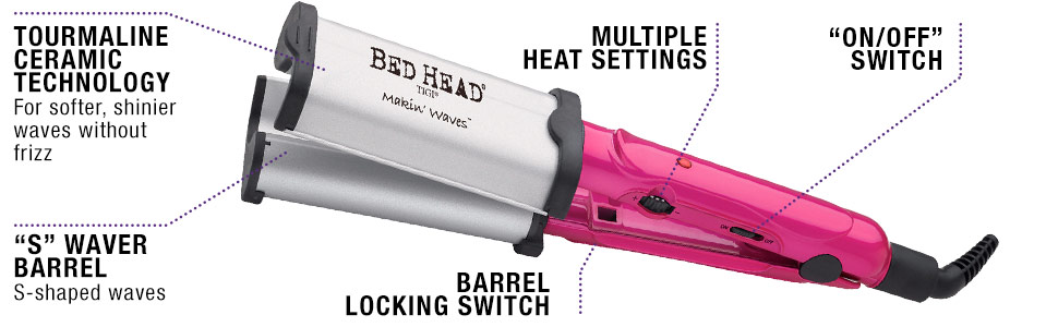 S Waves, frizz free, shiny hair, hair waver, hair wavers, BH330