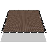 EMERIT 90% Shade Cloth Sun Shade Fabric Privacy Screen Shade Cover for Patio Garden Pergola Shade...
