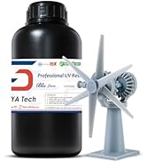 Siraya Tech Blu Lava Grey 3D Printer Resin, Fast-Printing PC-Like Strength, Tappable High-Strengt...