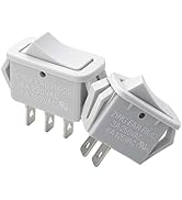 S97016970 Series Range Hood Rocker Switch Kit for Vent Hoods Replacement Fan Motor and Light Swit...