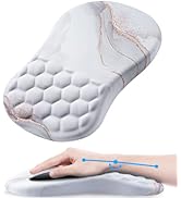 Laokiiy Mouse Pad Wrist Support, Ergonomic Mouse Pad with Wrist Rest, Comfortable Computer Mouse ...