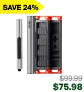 HOTO SNAPBLOQ D-A03 Cordless Electric Mini Drill Pen, 3-Speed Precision Hand Drill for Jewelry, ...