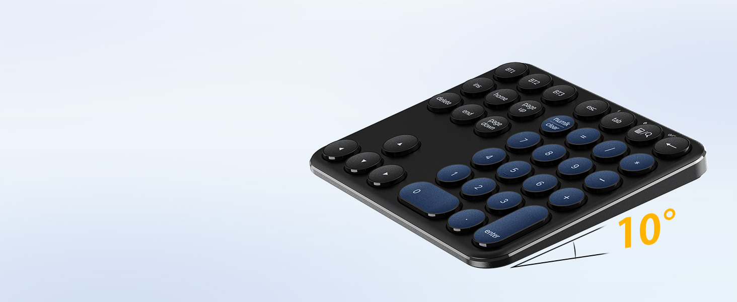 bluetooth number pad