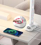 Yokilly 48W Half Moon Light: 34" Shadow-Free Half Moon Light for Desk Salon - Foldable LED Desk L...