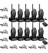 TIDRADIO TD-V2 Walkie Talkies for Adults Long Range, Rechargeable Two Way Radios with Secret Serv...