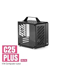 Mechanic Master Cool Cube Series C24 Mini-ITX Case/Alumium/Steel/GPU Length Within 245mm, SFX/L PSU ...