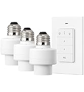 DEWENWILS Remote Control Light Socket, Wireless Light Switch for Pull Chain Light Lamp Fixtures, ...