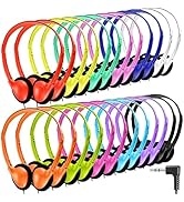 Headphones Bulk 96 Pack for Kids School Students Children Toddler Boys Girls Teen and Adult,Whole...
