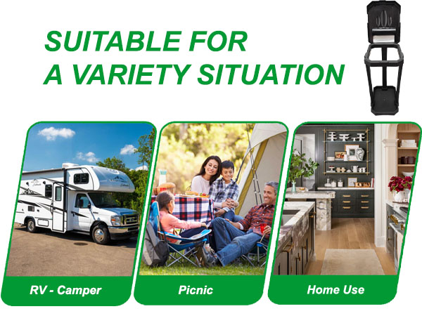 rv trash can