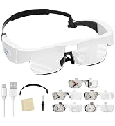 ARTDOT Magnifying Glasses with Light for Diamond Art Kits for Adults, Hands-Free Magnifier with 3...