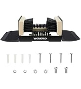 WORKPRO Boot Scrubber, Heavy Duty Boot Cleaning Scraper Brush, Shoe Mud Cleaner, for Indoor and O...