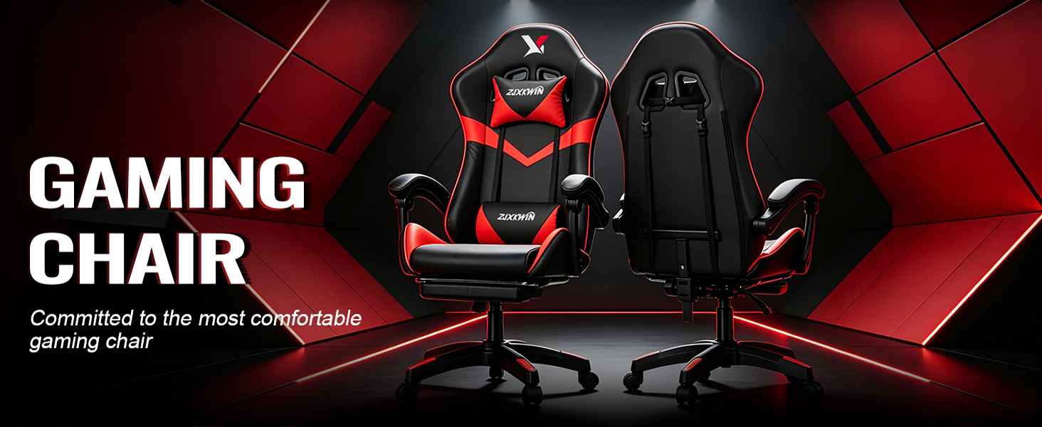 red gaming chair