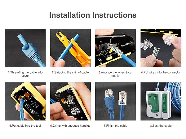 rj45 crimping tool kit