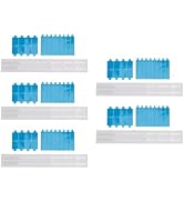 ViaGasaFamido 5 Set Privacy Screen Adhesive Strips and Slide Mount Tabs for Computer Monitors Eas...