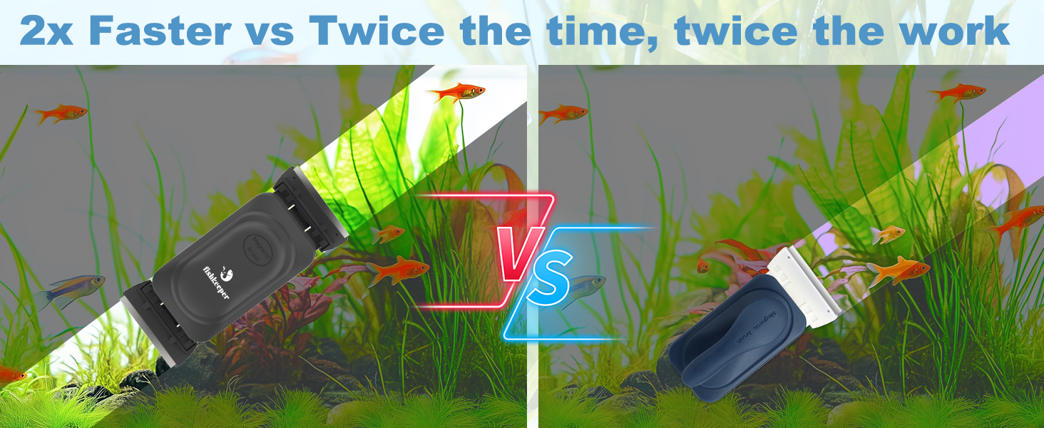 Magnetic Aquarium Fish Tank Glass Cleaner