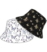 Bucket Hat Double-Side-Wear Reversible Sun Hat Beach Travel Hiking for Women Men