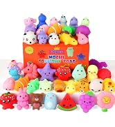 30 Pack Squishy Toys, Kawaii Squishies Party Favors for Kids 4-8 8-12 Treasure Box Toys for Class...