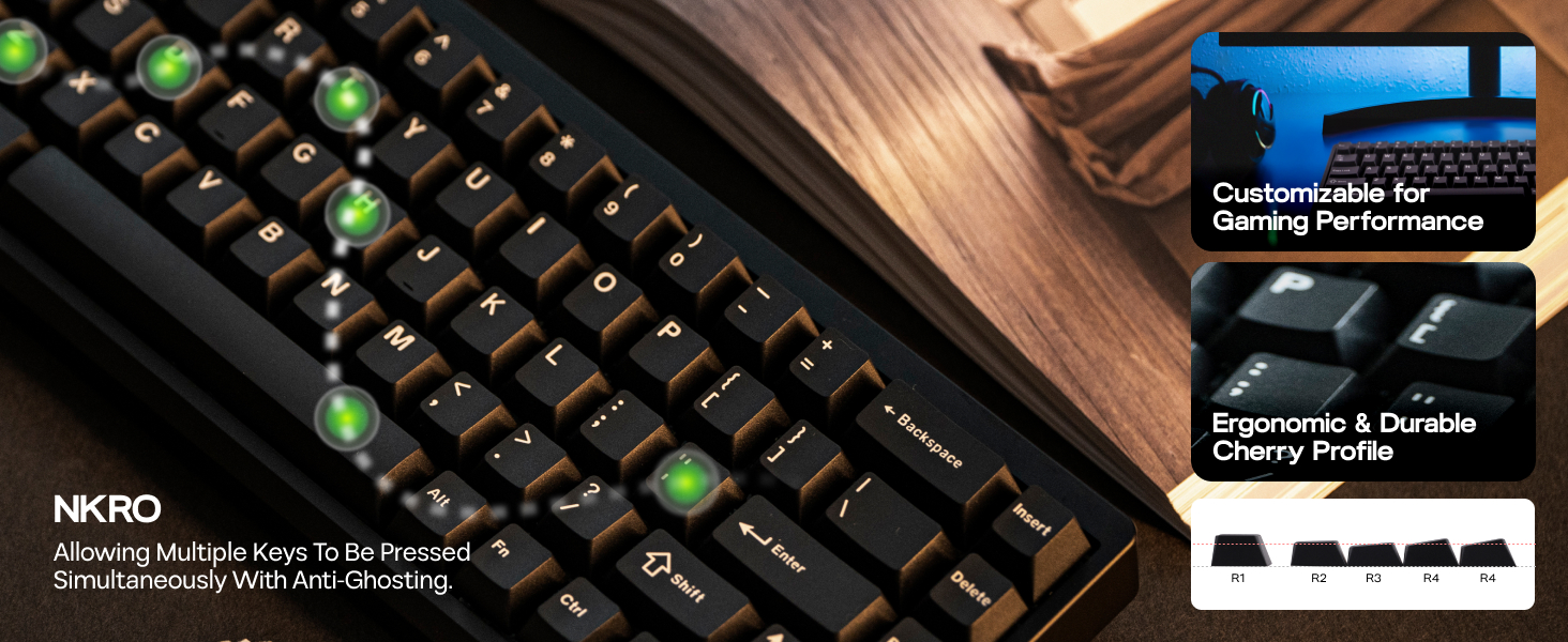 Magforce68 Wired Magnetic Gaming Keyboard