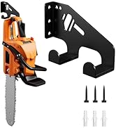 XZHXFX Chainsaw Hanger Wall Mount - Heavy Duty Chainsaw Holder for Garage Organization, Storage S...
