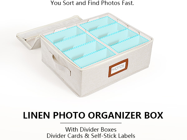 photo boxes storage