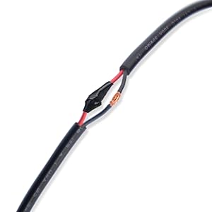USB-C power cable used for temporary wiring during testing and prototyping