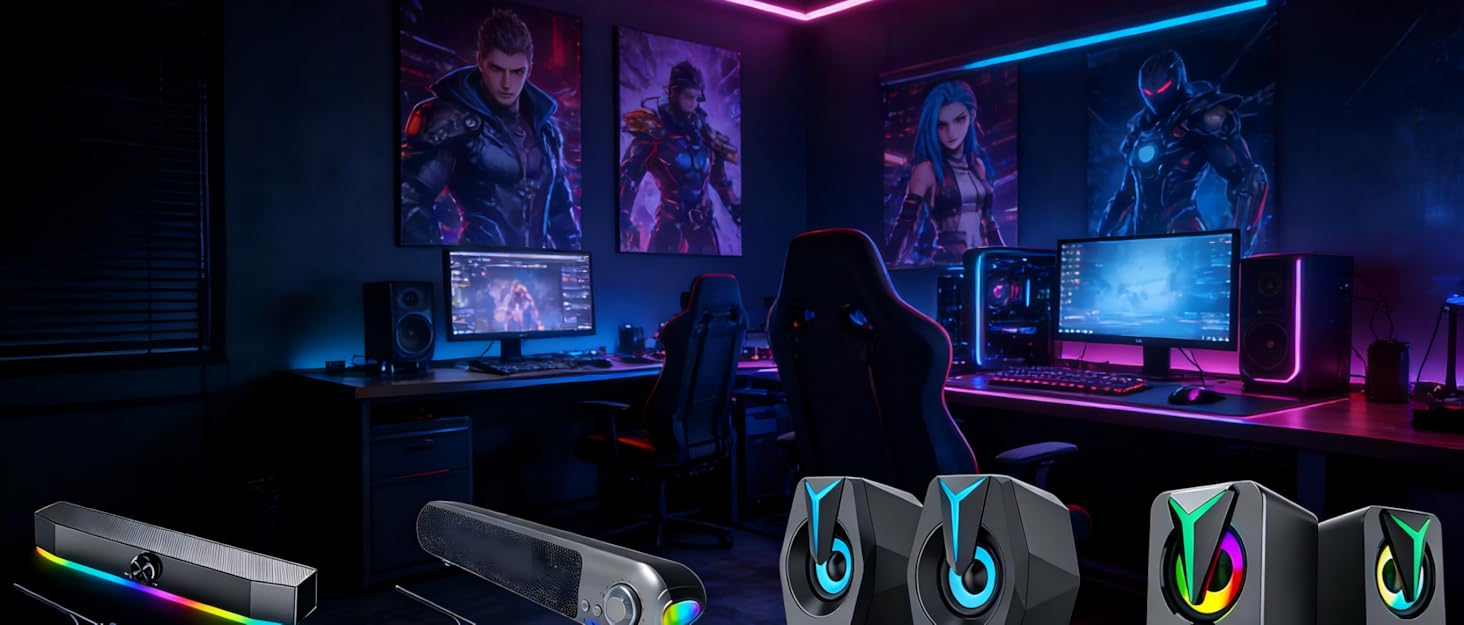 RGB Computer Speakers