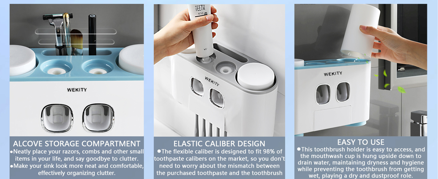 Toothbrush Holders for Bathrooms