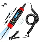 ATOBLIN Automotive Test Light 4-75V DC LCD Digital Voltage Tester with Buzzer Sound, Auto Circuit...