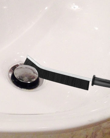 crevice cleaning brush