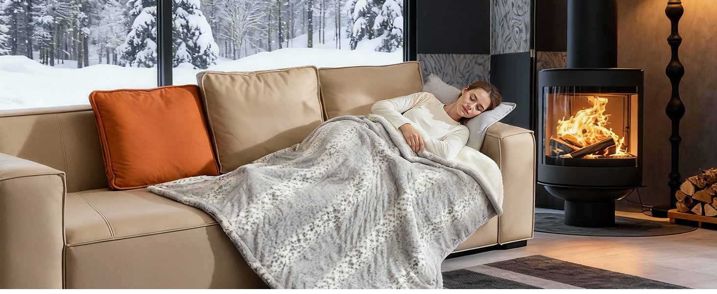 throw electric blanket