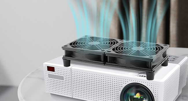 5v usb cooling fan with speed control for amplifier ceceiver cabinet fan for electronics server rack